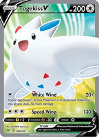 Togekiss V (Full Art) (178/185) - SWSH04 Vivid Voltage Holofoil