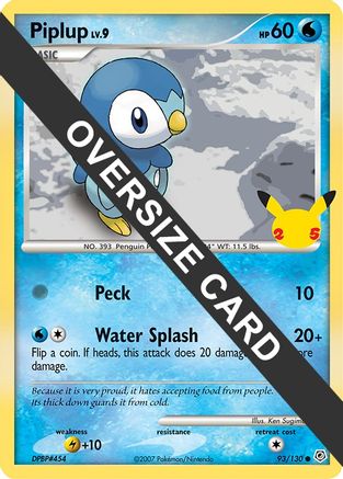 Piplup (93) - First Partner Pack
