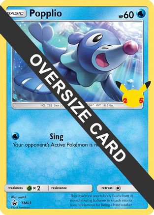 Popplio (SM03/03) - First Partner Pack
