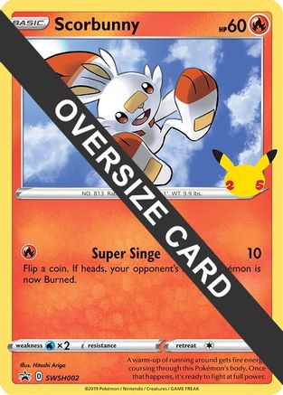 Scorbunny (SWSH002) - First Partner Pack