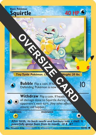 Squirtle (63) - First Partner Pack
