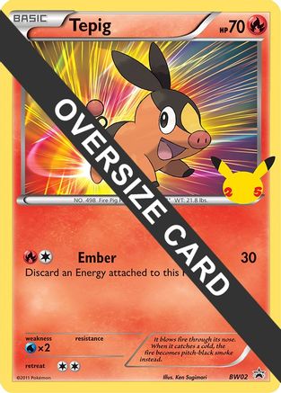 Tepig (BW02) - First Partner Pack