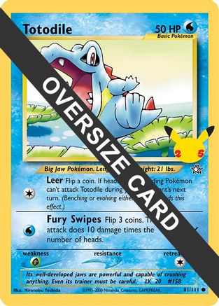 Totodile (81) - First Partner Pack