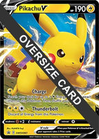 Pikachu V (SWSH061) - Jumbo Cards Holofoil