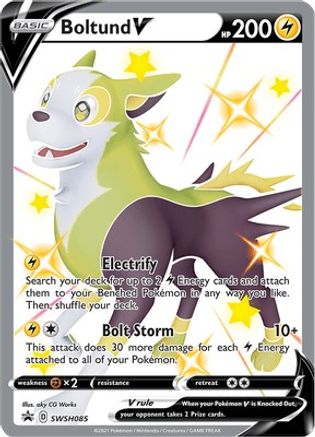 Boltund V (SWSH085/307) - SWSH Sword & Shield Promo Cards Holofoil