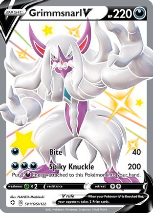 Grimmsnarl V (SV116/SV122) - Shining Fates Shiny Vault Holofoil