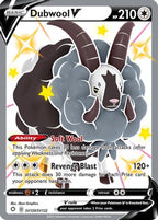 Dubwool V (SV120/SV122) - Shining Fates Shiny Vault Holofoil