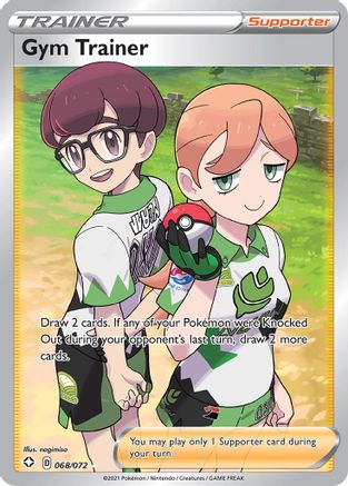Gym Trainer (Full Art) (68/072) - Shining Fates Holofoil