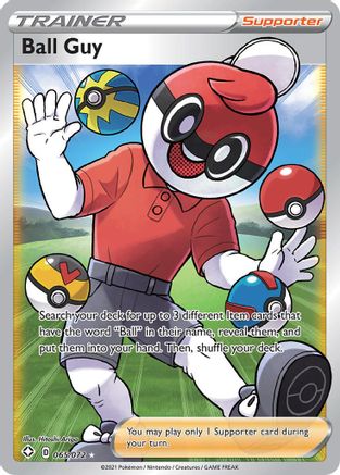 Ball Guy (Full Art) (65/072) - Shining Fates Holofoil