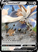 Stoutland V (117/163) - SWSH05 Battle Styles Holofoil