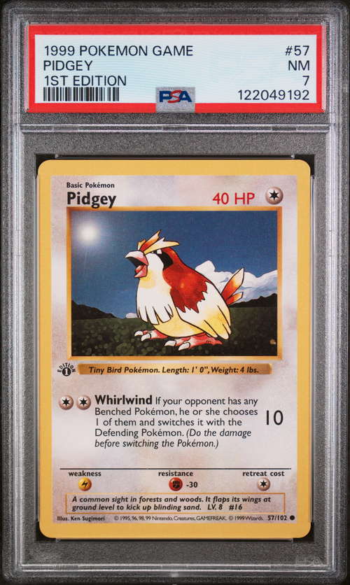 PSA Card Front