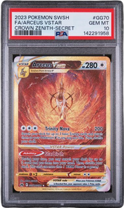 PSA 10 FA/ARCEUS VSTAR CROWN ZENITH