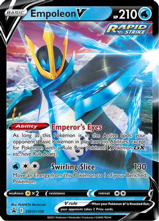 Empoleon V (SWSH108/307) - SWSH Sword & Shield Promo Cards Holofoil