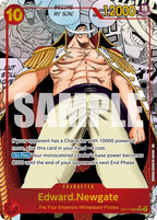 Edward.Newgate Manga OP-17-005 English One Piece TCG Card Game
