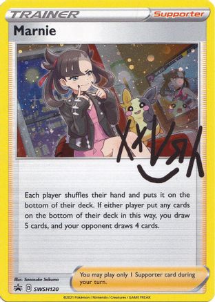 Marnie (SWSH120/307) - SWSH Sword & Shield Promo Cards Holofoil