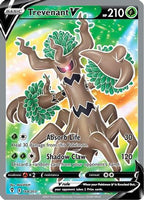 Trevenant V (Full Art) (168/203) - SWSH07 Evolving Skies Holofoil