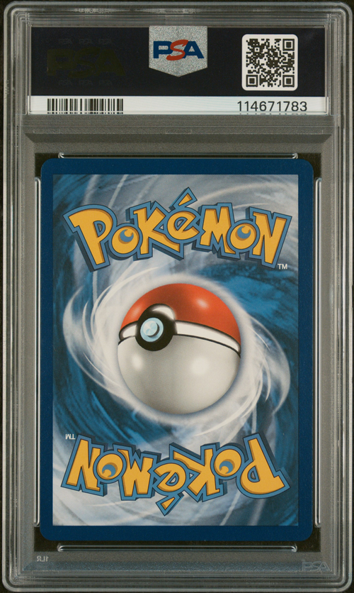 PSA Card Back