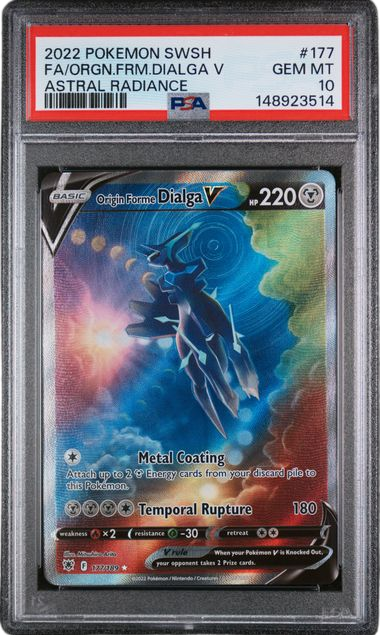 PSA 10 ORIGIN FORME DIALGA ASTRAL RADIANCE 