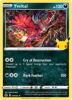 Yveltal (19/025) - Celebrations Holofoil