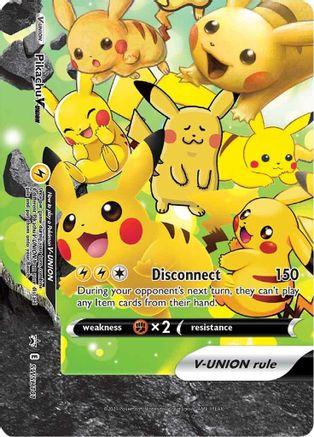Pikachu V-Union (SWSH141/307) - SWSH Sword & Shield Promo Cards Holofoil