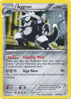Aggron (Cosmos Holo) (80/124) - Blister Exclusives Holofoil