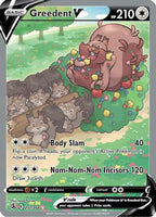 Greedent V (Alternate Full Art) (257/264) - SWSH08 Fusion Strike Holofoil