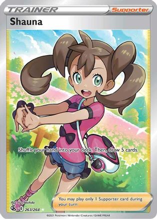 Shauna (Full Art) (263/264) - SWSH08 Fusion Strike Holofoil