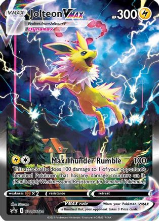 Jolteon VMAX (SWSH184/307) - SWSH Sword & Shield Promo Cards Holofoil