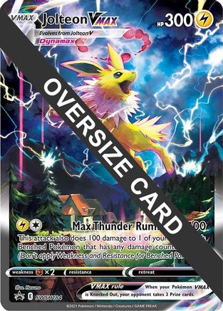 Jolteon VMAX (SWSH184) - Jumbo Cards Holofoil