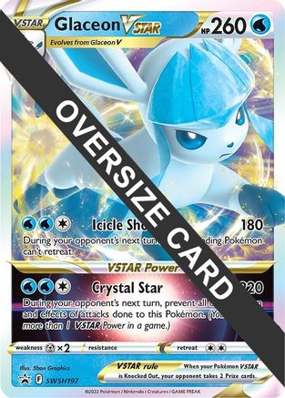 Glaceon VSTAR (SWSH197) - Jumbo Cards Holofoil