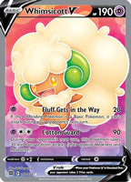 Whimsicott V (Full Art) (160/172) - SWSH09 Brilliant Stars Holofoil