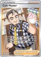 Cafe Master (TG25/TG30) - SWSH09 Brilliant Stars Trainer Gallery Holofoil