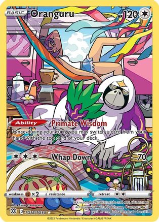 Oranguru (TG12/TG30) - SWSH09 Brilliant Stars Trainer Gallery Holofoil