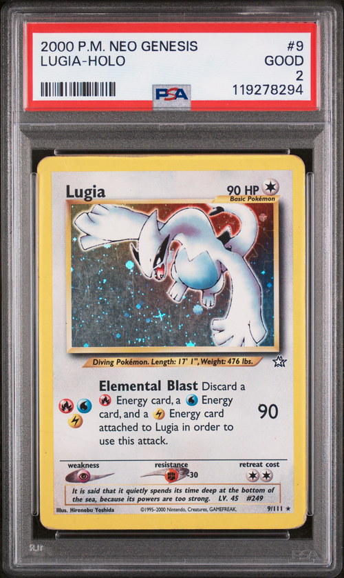 PSA Card Front