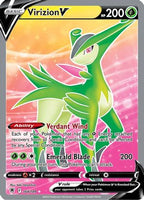 Virizion V (Full Art) (164/189) - SWSH10 Astral Radiance Holofoil