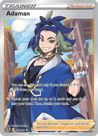 Adaman (Full Art) (181/189) - SWSH10 Astral Radiance Holofoil