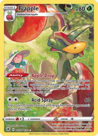 Flapple (TG02/TG30) - SWSH10 Astral Radiance Trainer Gallery Holofoil