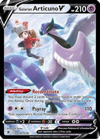 Galarian Articuno V (TG16/TG30) - SWSH10 Astral Radiance Trainer Gallery Holofoil