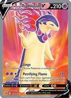 Hisuian Typhlosion V (Full Art) (169/189) - SWSH10 Astral Radiance Holofoil