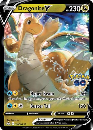 Dragonite V (SWSH235/307) - SWSH Sword & Shield Promo Cards Holofoil