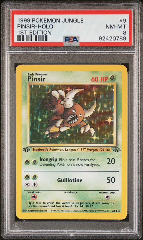 PSA Card Front