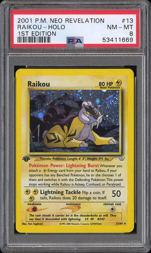 PSA Card Front