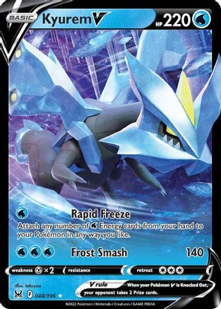 Kyurem V (48/196) - SWSH11 Lost Origin Holofoil