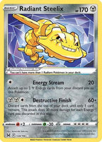 Radiant Steelix (124/196) - SWSH11 Lost Origin Holofoil