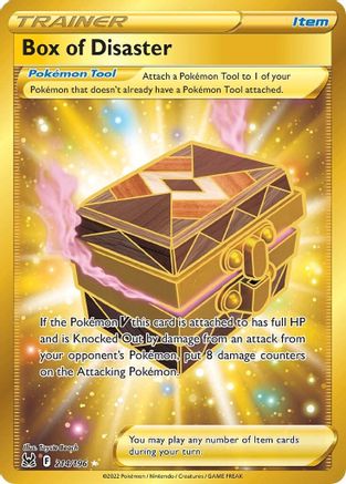 Box of Disaster (Secret) (214/196) - SWSH11 Lost Origin Holofoil