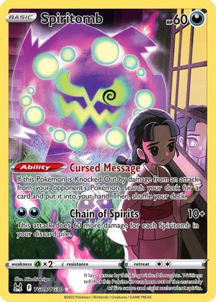 Spiritomb (TG09/TG30) - SWSH11 Lost Origin Trainer Gallery Holofoil