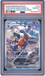 PSA 10 CYNTHIA'S GARCHOMP EX DESTINED RIVALS