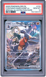 PSA 10 CYNTHIA'S GARCHOMP EX DESTINED RIVALS
