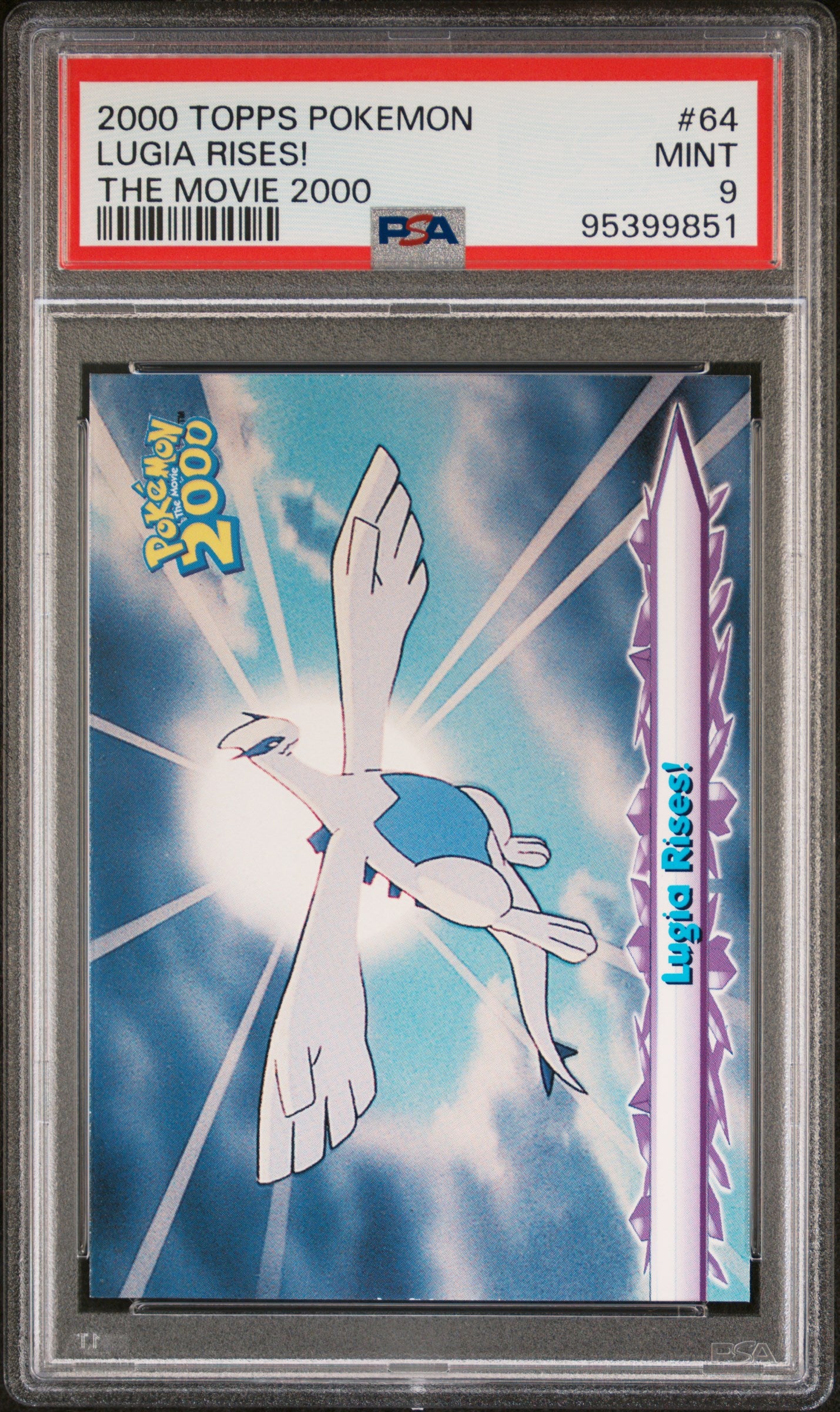 PSA 9 LUGIA RISES! THE MOVIE 2000