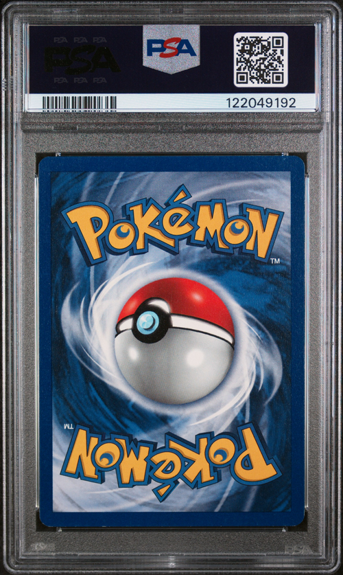 PSA Card Back